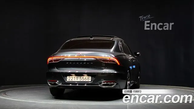 Hyundai The New Grandeur IG 2021 Серый из Кореи, фото 5