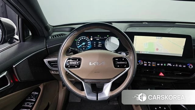 Kia K8 Hybrid 2021 Серый из Кореи, фото 5