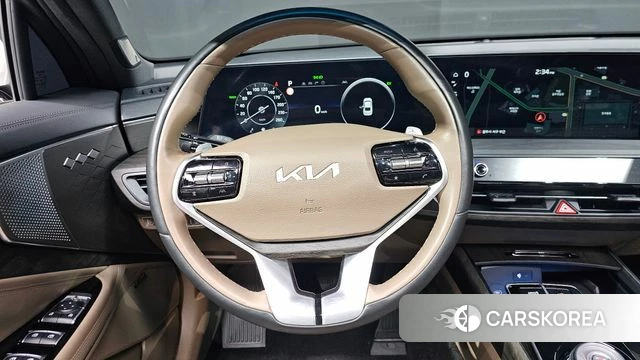 Kia K8 Hybrid 2022 Белый из Кореи, фото 5