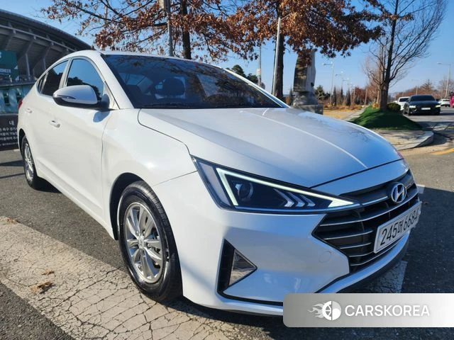 Hyundai The New Avante AD 2020 Белый из Кореи, фото 5