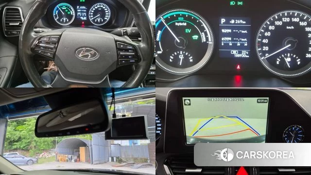 Hyundai Grandeur IG Hybrid 2018 Черный из Кореи, фото 5