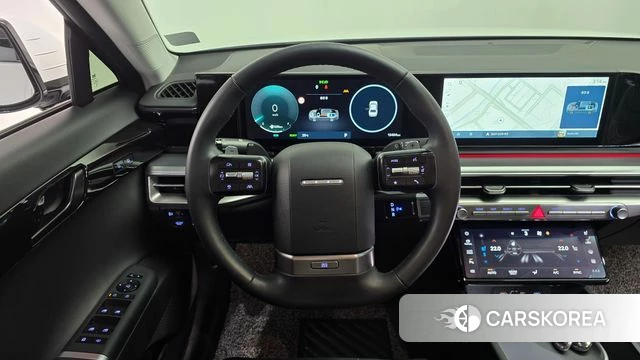 Hyundai Grandeur Hybrid (GN7) 2023 Белый из Кореи, фото 5