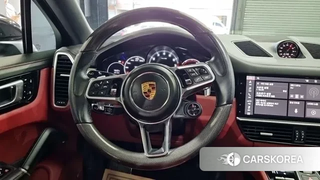 Porsche Cayenne (PO536) 2021 Черный из Кореи, фото 5