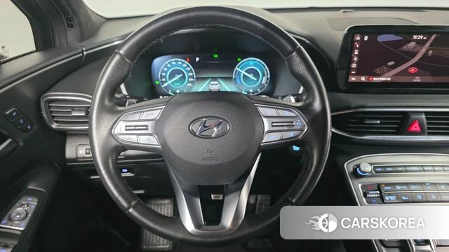 Hyundai The New Santa Fe 2023 Черный из Кореи, фото 5