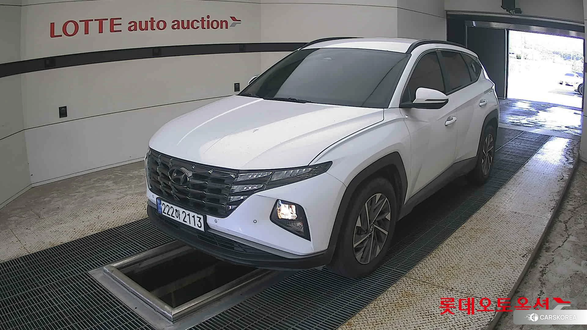 Hyundai Tucson Hybrid 2023 Creamy White Pearl из Кореи, фото 5