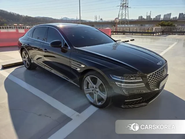 Genesis G80 (RG3) 2022 Черный из Кореи, фото 5