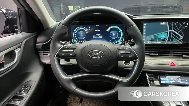 Hyundai The New Grandeur IG Hybrid 2022 Черный из Кореи, фото 5