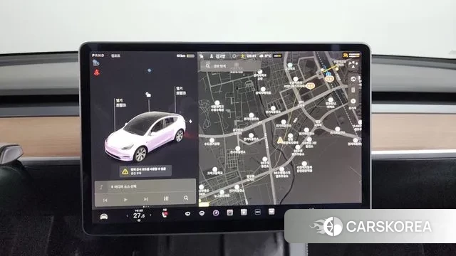 Tesla Model Y 2021 Белый из Кореи, фото 5