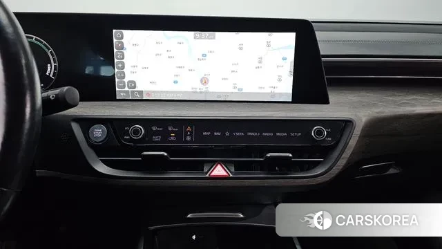 Kia K8 Hybrid 2022 Черный из Кореи, фото 5