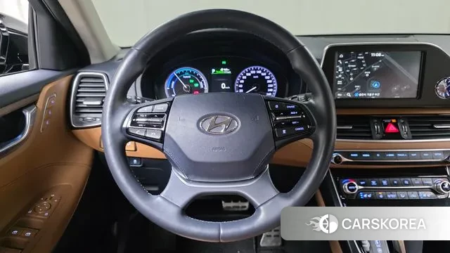 Hyundai Grandeur IG Hybrid 2018 Черный из Кореи, фото 5