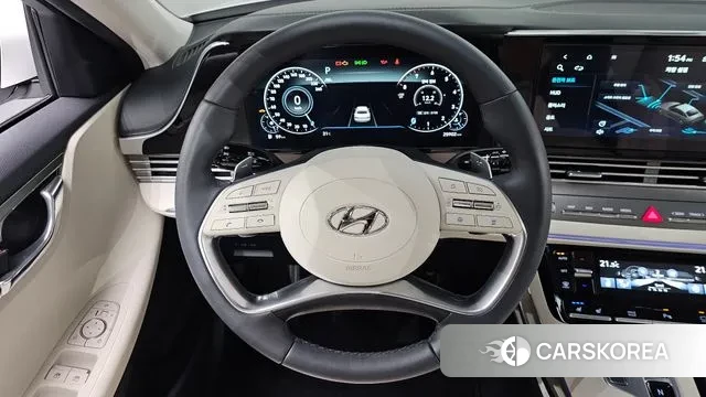 Hyundai The New Grandeur IG 2022 Белый из Кореи, фото 5