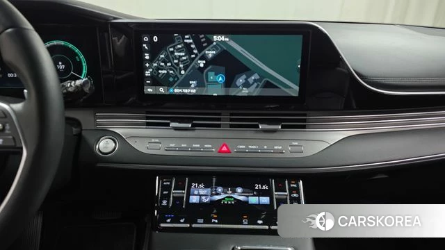Hyundai The New Grandeur IG Hybrid 2022 Белый из Кореи, фото 5