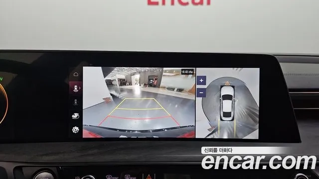 Kia K8 Hybrid 2021 Черный из Кореи, фото 5