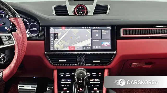 Porsche Cayenne (PO536) 2021 Красный из Кореи, фото 5