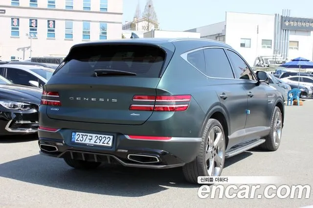 Genesis GV80 2020 Темно-зеленый из Кореи, фото 5