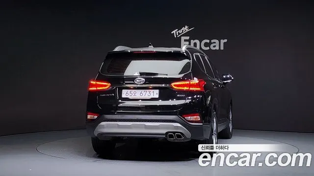 Hyundai Santa Fe TM 2018 Черный из Кореи, фото 5