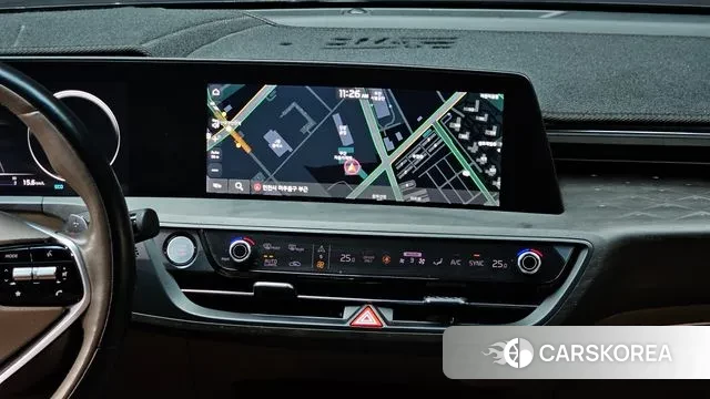 Kia K8 Hybrid 2022 Серый из Кореи, фото 5