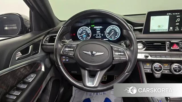 Genesis G70 2018 Черный из Кореи, фото 5