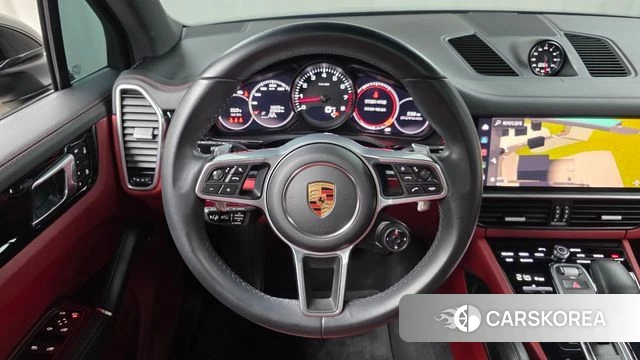 Porsche Cayenne (PO536) 2022 Черный из Кореи, фото 5