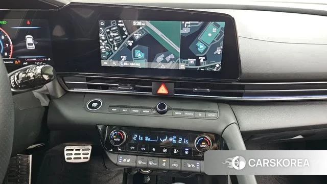 Hyundai The New Avante (CN7) 2024 Черный из Кореи, фото 5