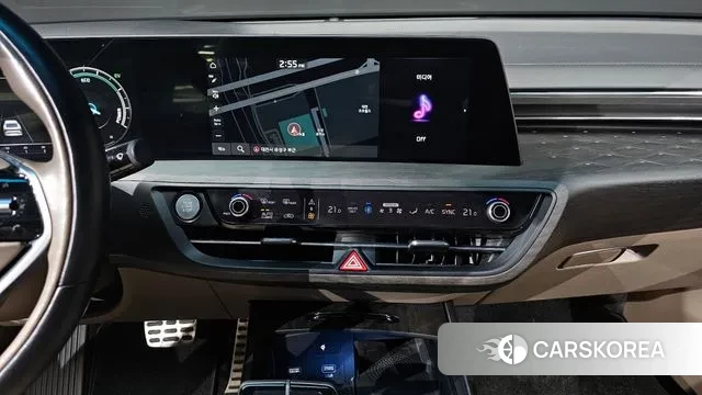 Kia K8 Hybrid 2022 Черный из Кореи, фото 5