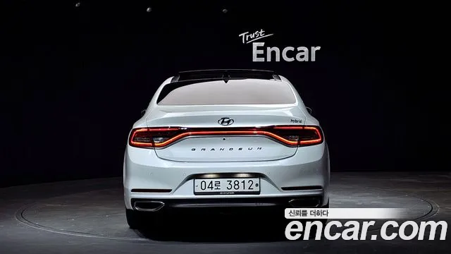 Hyundai Grandeur IG Hybrid 2019 Белый из Кореи, фото 5