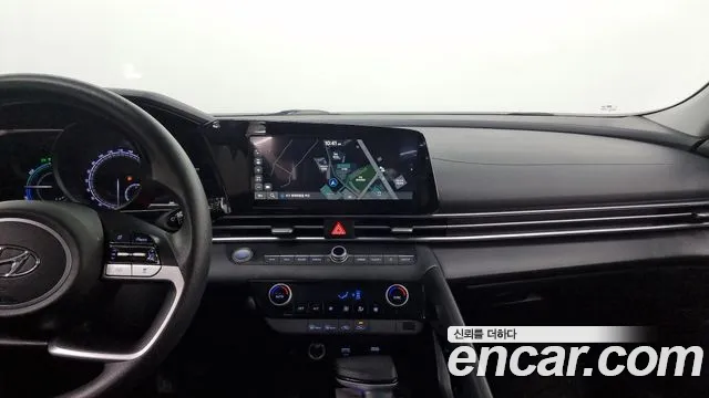 Hyundai Avante Hybrid (CN7) 2021 Белый из Кореи, фото 5