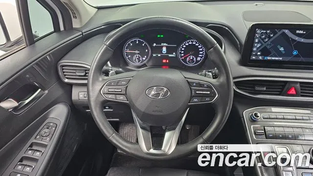 Hyundai The New Santa Fe 2021 Белый из Кореи, фото 5