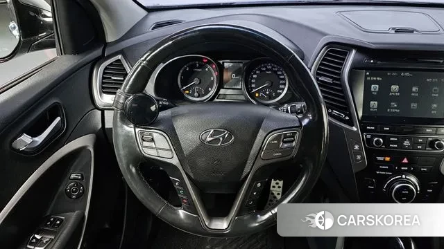 Hyundai Santa Fe The Prime 2018 Серый из Кореи, фото 5