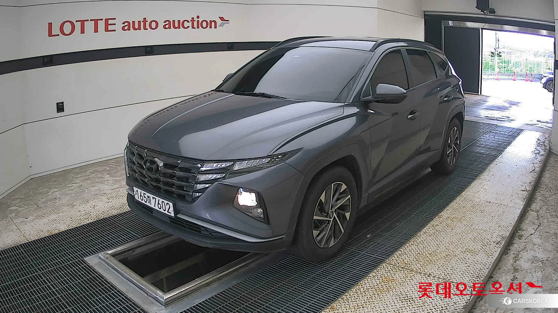 Hyundai Tucson 2022 Titanium Grey Metallic из Кореи, фото 5