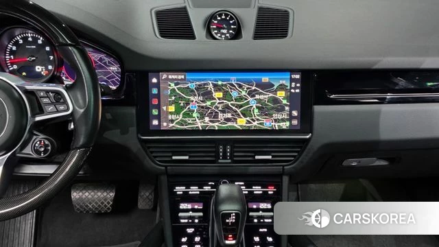 Porsche Cayenne (PO536) 2022 Черный из Кореи, фото 5