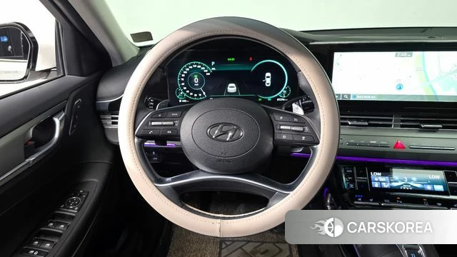 Hyundai The New Grandeur IG Hybrid 2021 Белый из Кореи, фото 5