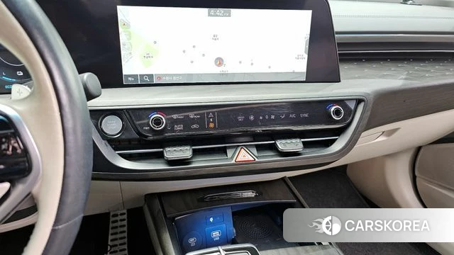 Kia K8 Hybrid 2022 Белый из Кореи, фото 5