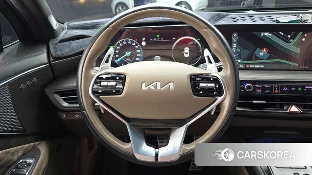 Kia K8 Hybrid 2022 Серый из Кореи, фото 5