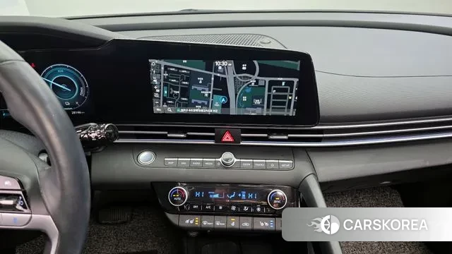 Hyundai The New Avante Hybrid (CN7) 2023 Белый из Кореи, фото 5