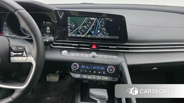 Hyundai Avante Hybrid (CN7) 2022 Белый из Кореи, фото 5