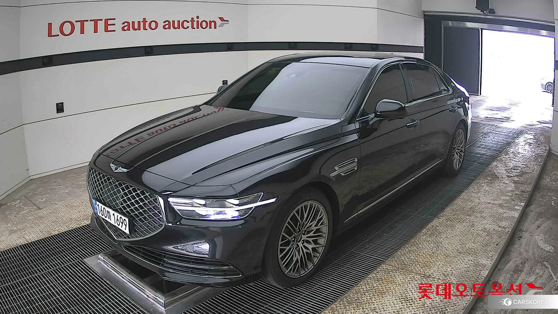 Hyundai G90 2021 Черный из Кореи, фото 5