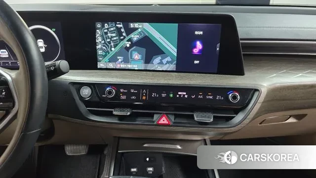 Kia K8 Hybrid 2021 Серый из Кореи, фото 5