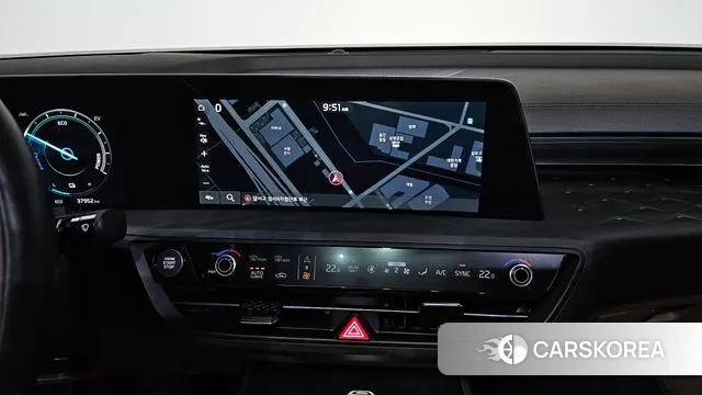 Kia K8 Hybrid 2021 Синий из Кореи, фото 5