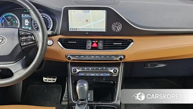 Hyundai Grandeur IG Hybrid 2018 Черный из Кореи, фото 5