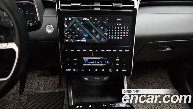 Hyundai Tucson Hybrid (NX4) 2021 Серебряный из Кореи, фото 5