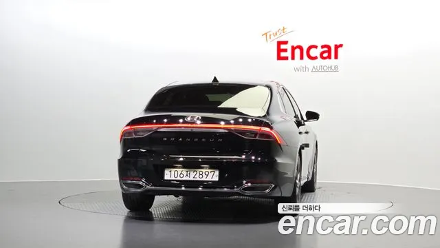Hyundai The New Grandeur IG 2020 Черный из Кореи, фото 5