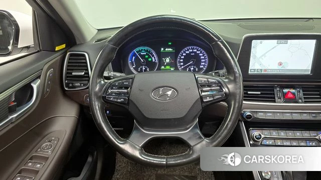 Hyundai Grandeur IG Hybrid 2018 Белый из Кореи, фото 5