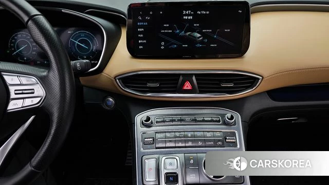 Hyundai The New Santa Fe 2023 Белый из Кореи, фото 5