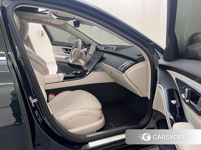 Mercedes-Benz S-Class W223 2022 Темно-зеленый из Кореи, фото 5