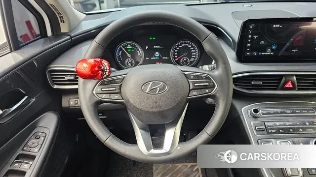 Hyundai The New Santa Fe 2021 Белый из Кореи, фото 5