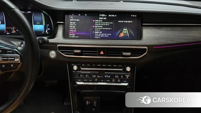 Kia K7 Premier Hybrid 2021 Черный из Кореи, фото 5