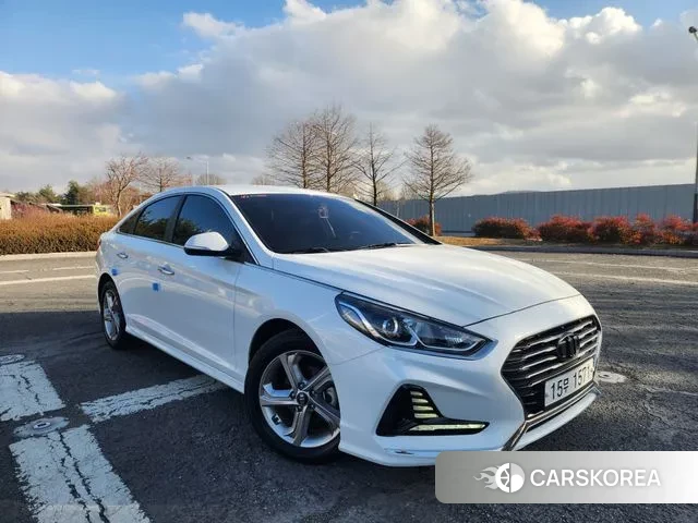 Hyundai Sonata New Rise 2018 Белый из Кореи, фото 5