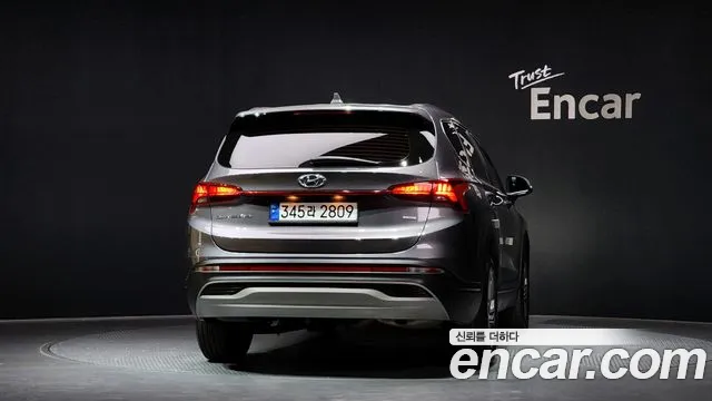 Hyundai The New Santa Fe 2021 Серый из Кореи, фото 5