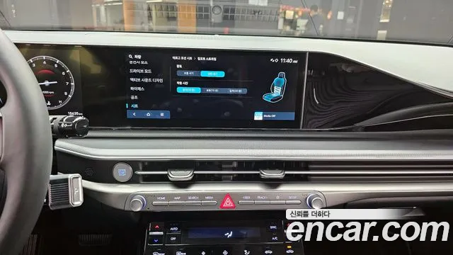 Hyundai Grandeur (GN7) 2023 Черный из Кореи, фото 5